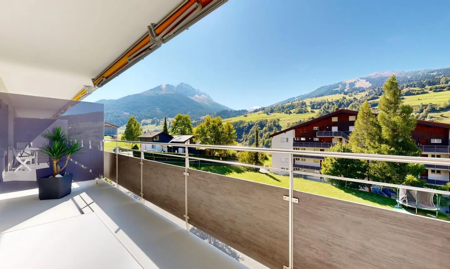 Appartamento 2.5 locali con balcone e vista montagna a Cunter - Foto 8 di 11