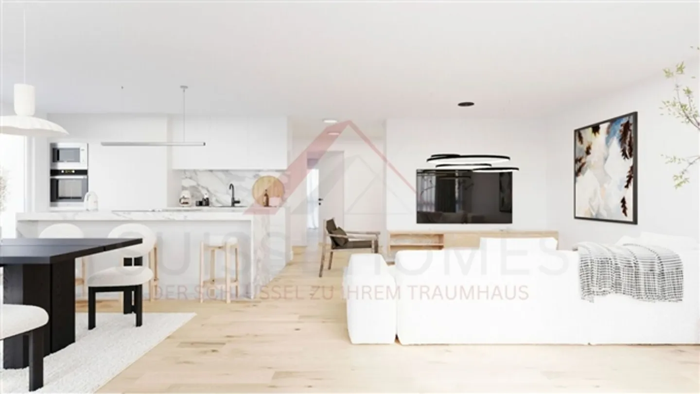 Vivere di alta qualità con stile e spazio - Appartamento di 5½ stanze "RESIDENCE CENTRO" (2° piano) Nord - Foto 4 di 20