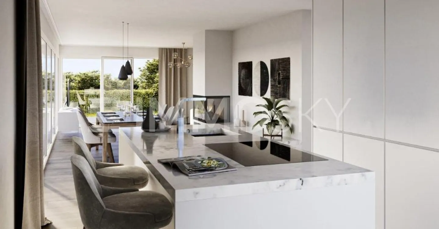 Villa contemporaine avec jardin - Photo 2 sur 5