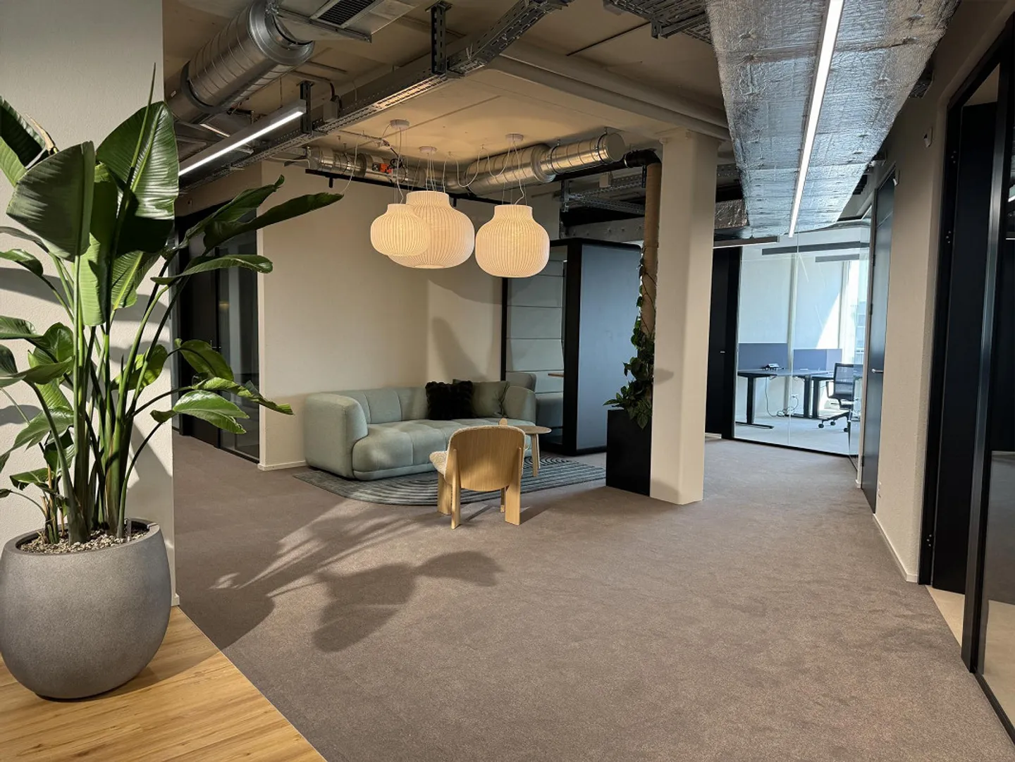 Ufficio completamente arredato per 2 postazioni di lavoro (Servizio tutto incluso) - Foto 9 di 11