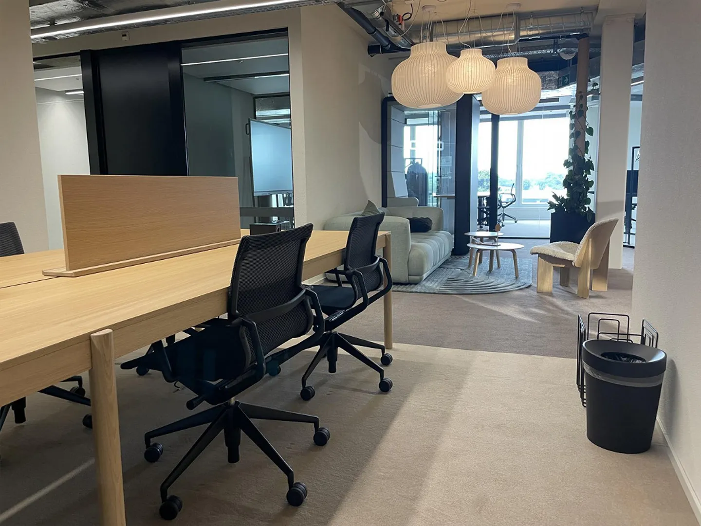 Ufficio completamente arredato per 2 postazioni di lavoro (Servizio tutto incluso) - Foto 11 di 11