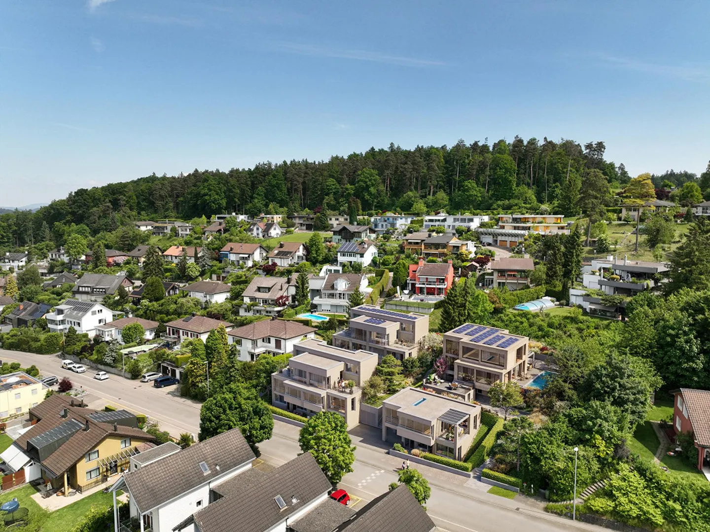 Exklusives, freistehendes 4.5-Zimmer Einfamilienhaus mit bester Lage in Augwil! - Foto 3 von 3
