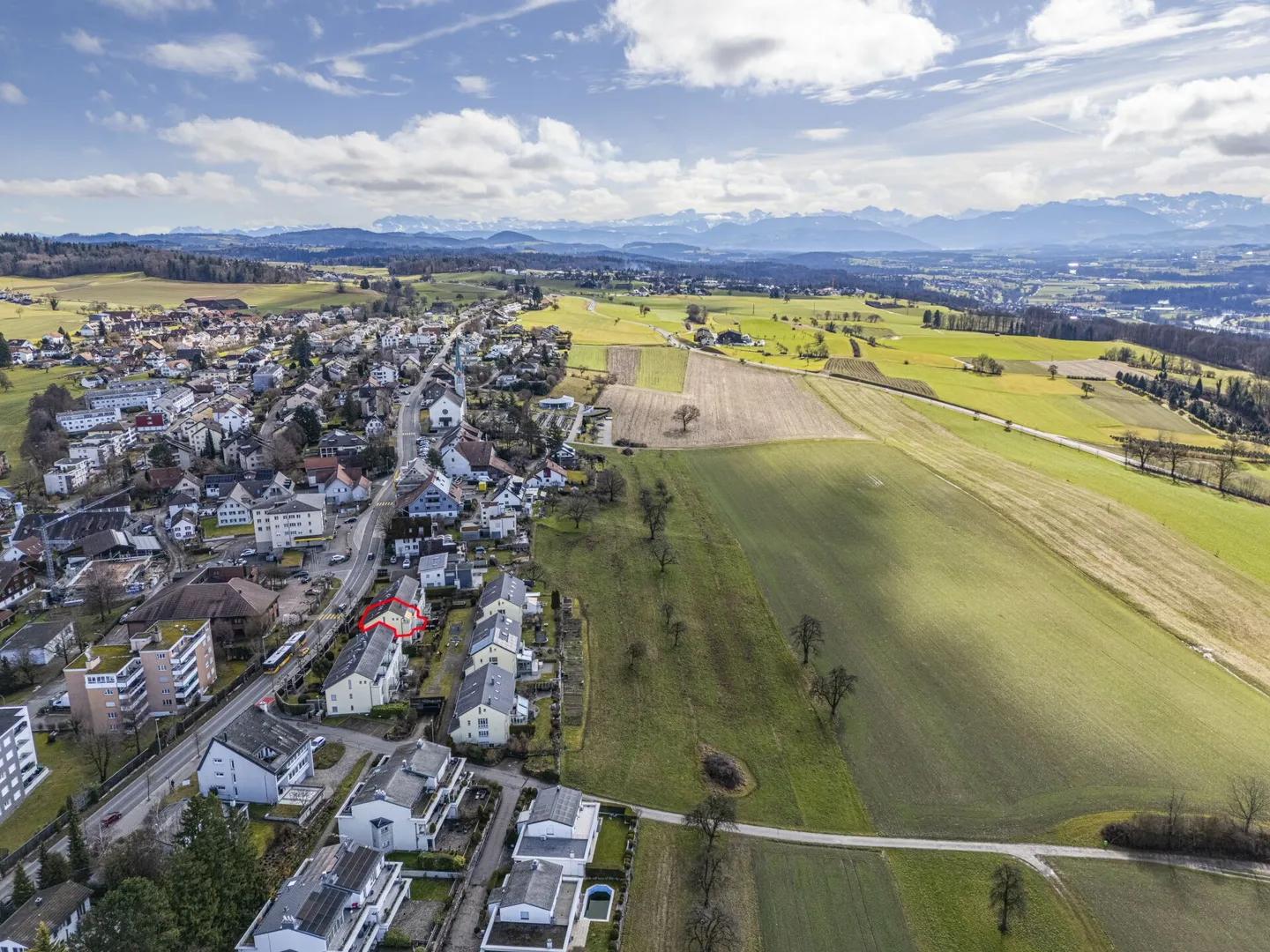 Appartamento duplex di 4,5 stanze con vista sulle Alpi e ufficio/stanza hobby separata - Foto 16 di 17