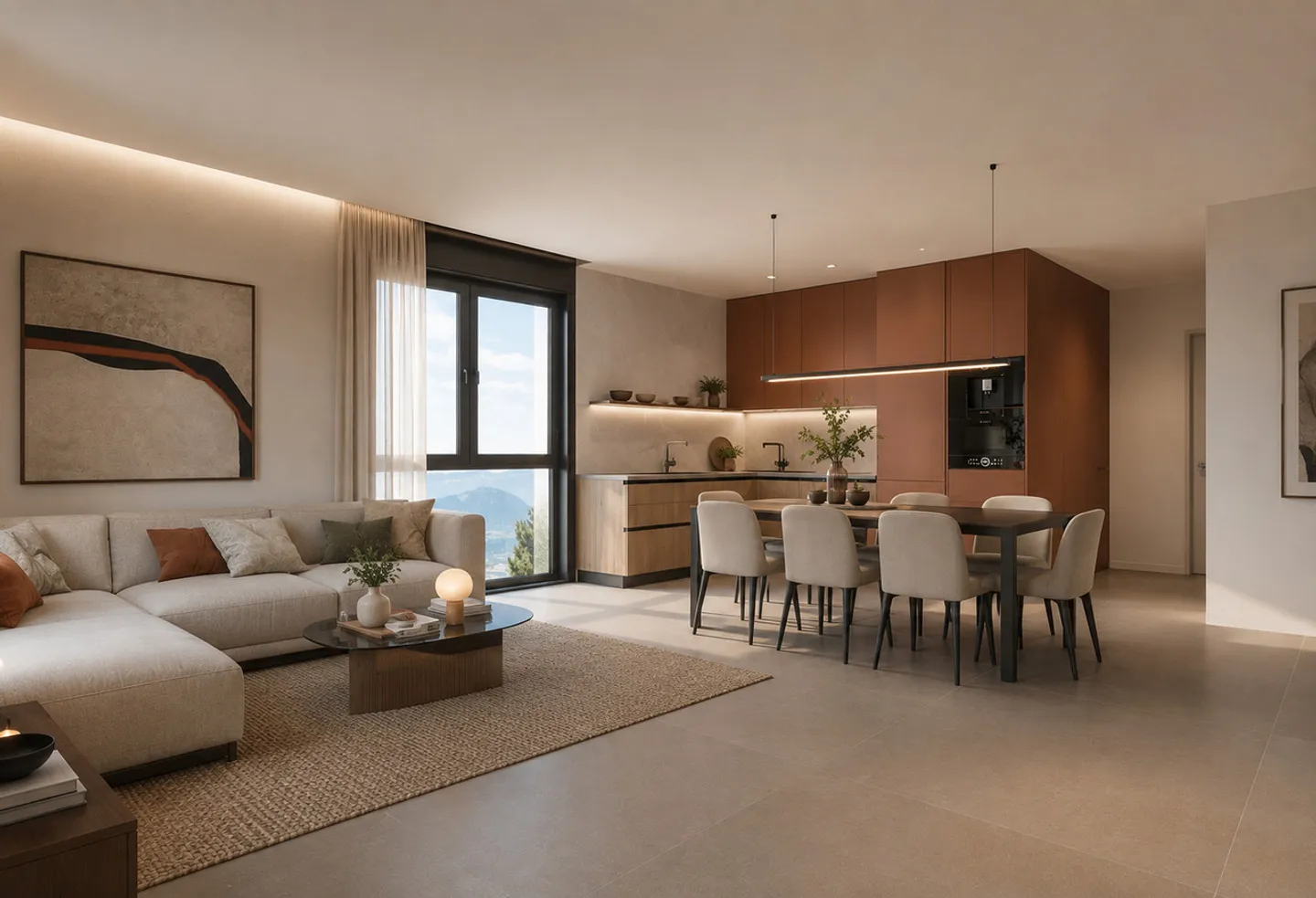 4,5-Zimmer-Wohnung im 1. Stock in Sion - Foto 1 von 12