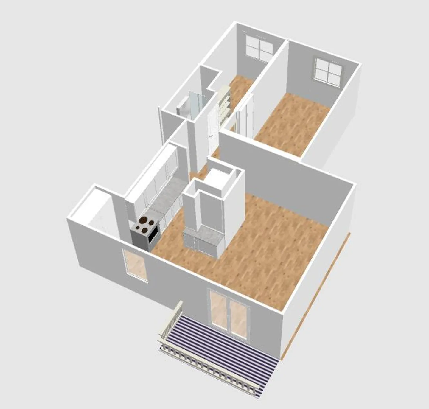 Bright 2.5 Room Apartment - Photo 3 of 10