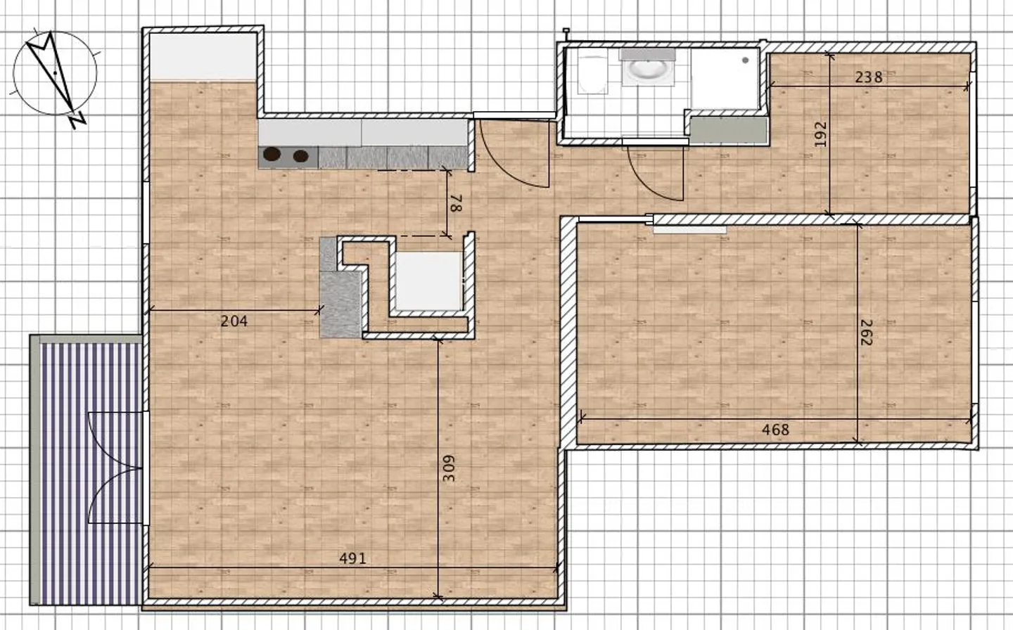 Bright 2.5 Room Apartment - Photo 8 of 10