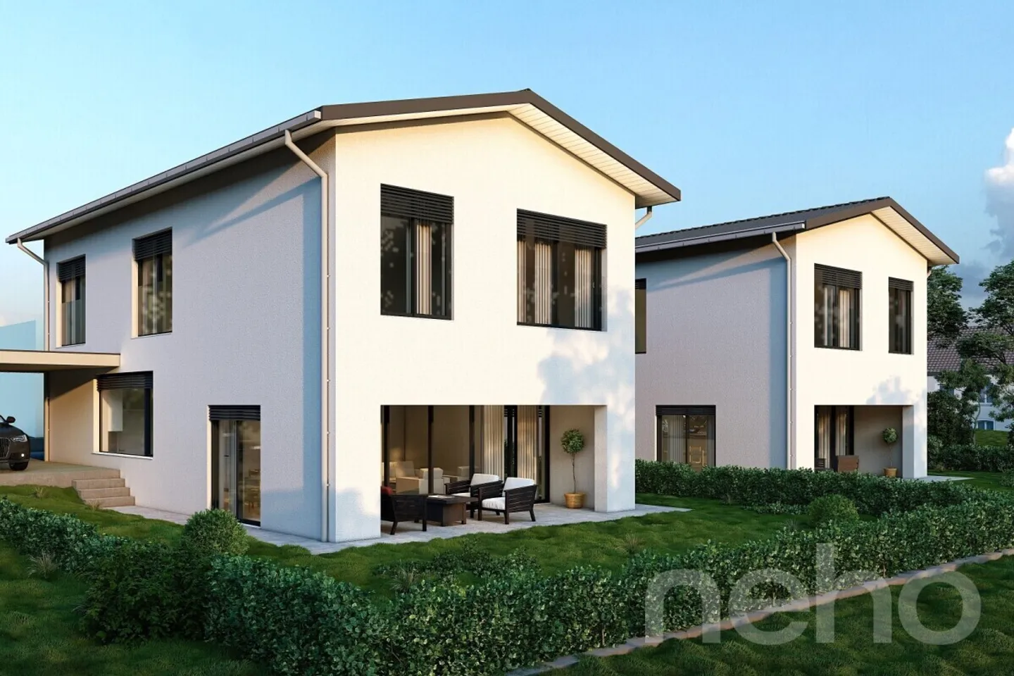 VILLA INDIVIDUALE NUOVA: LUMINOSITÀ, BELLA VISTA E STANDING AD ATTALENS - Foto 2 di 9