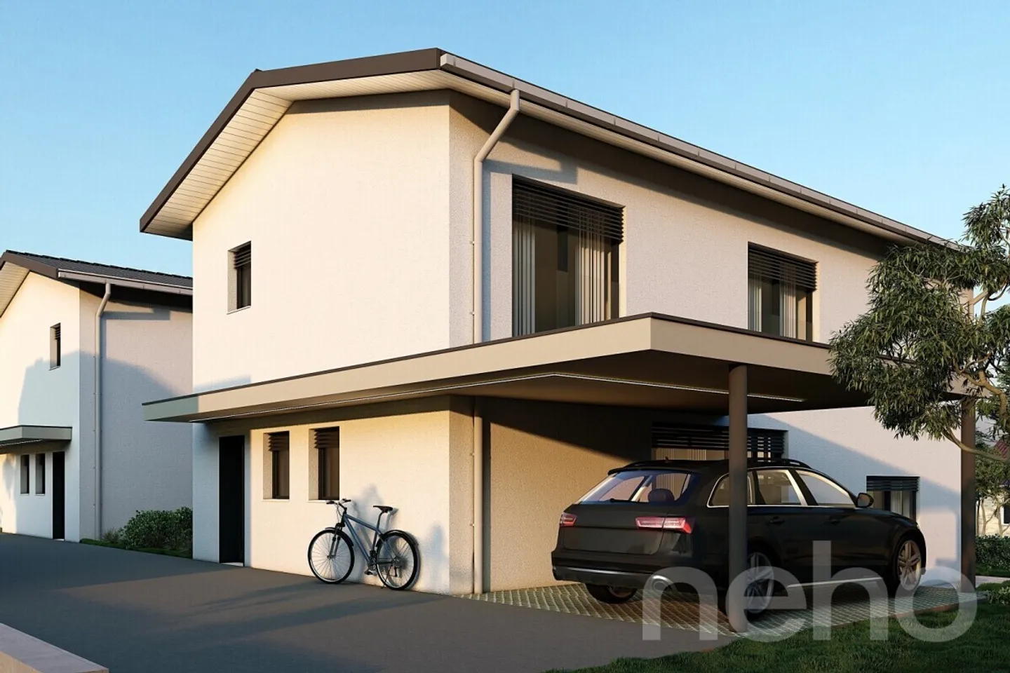 VILLA INDIVIDUALE NUOVA: LUMINOSITÀ, BELLA VISTA E STANDING AD ATTALENS - Foto 3 di 9