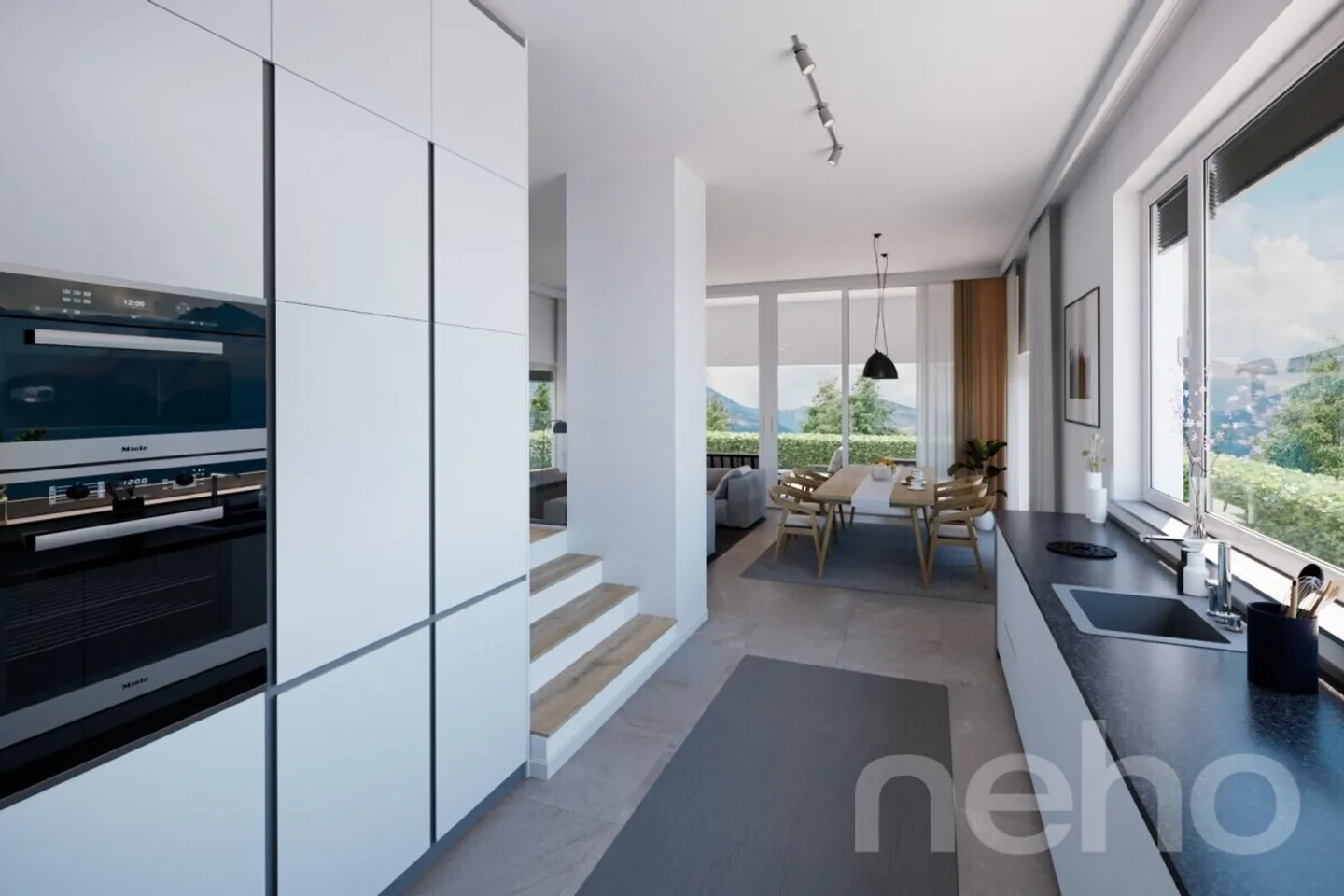VILLA INDIVIDUALE NUOVA: LUMINOSITÀ, BELLA VISTA E STANDING AD ATTALENS - Foto 7 di 9