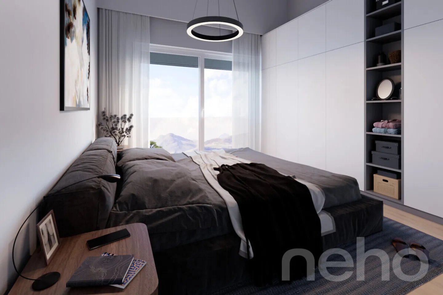VILLA INDIVIDUALE NUOVA: LUMINOSITÀ, BELLA VISTA E STANDING AD ATTALENS - Foto 8 di 9