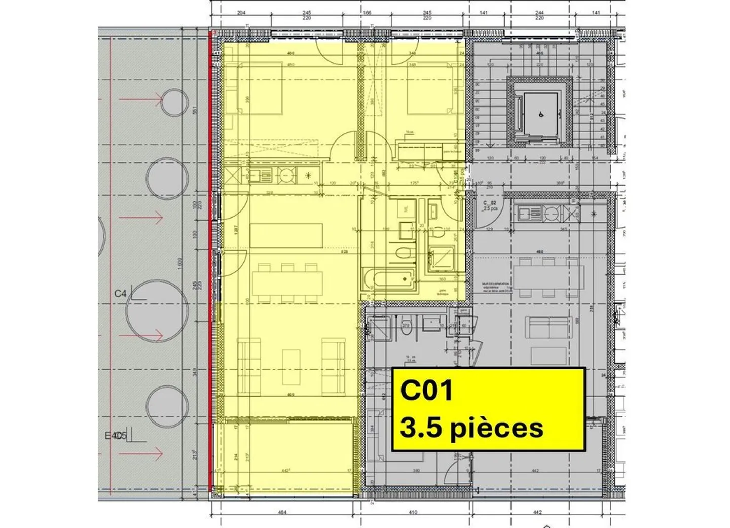 Appartamento in affitto - Foto 2 di 9