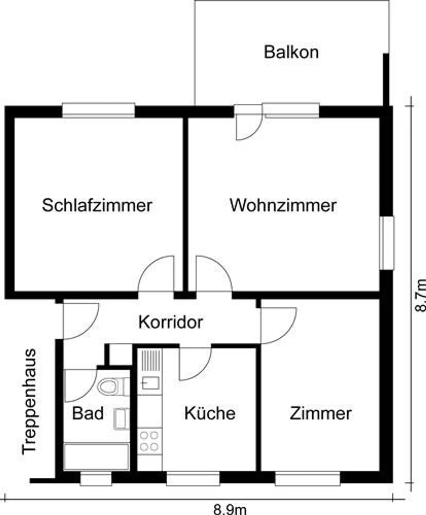 Appartement idyllique au cœur de Wettingen - Photo 9 sur 9