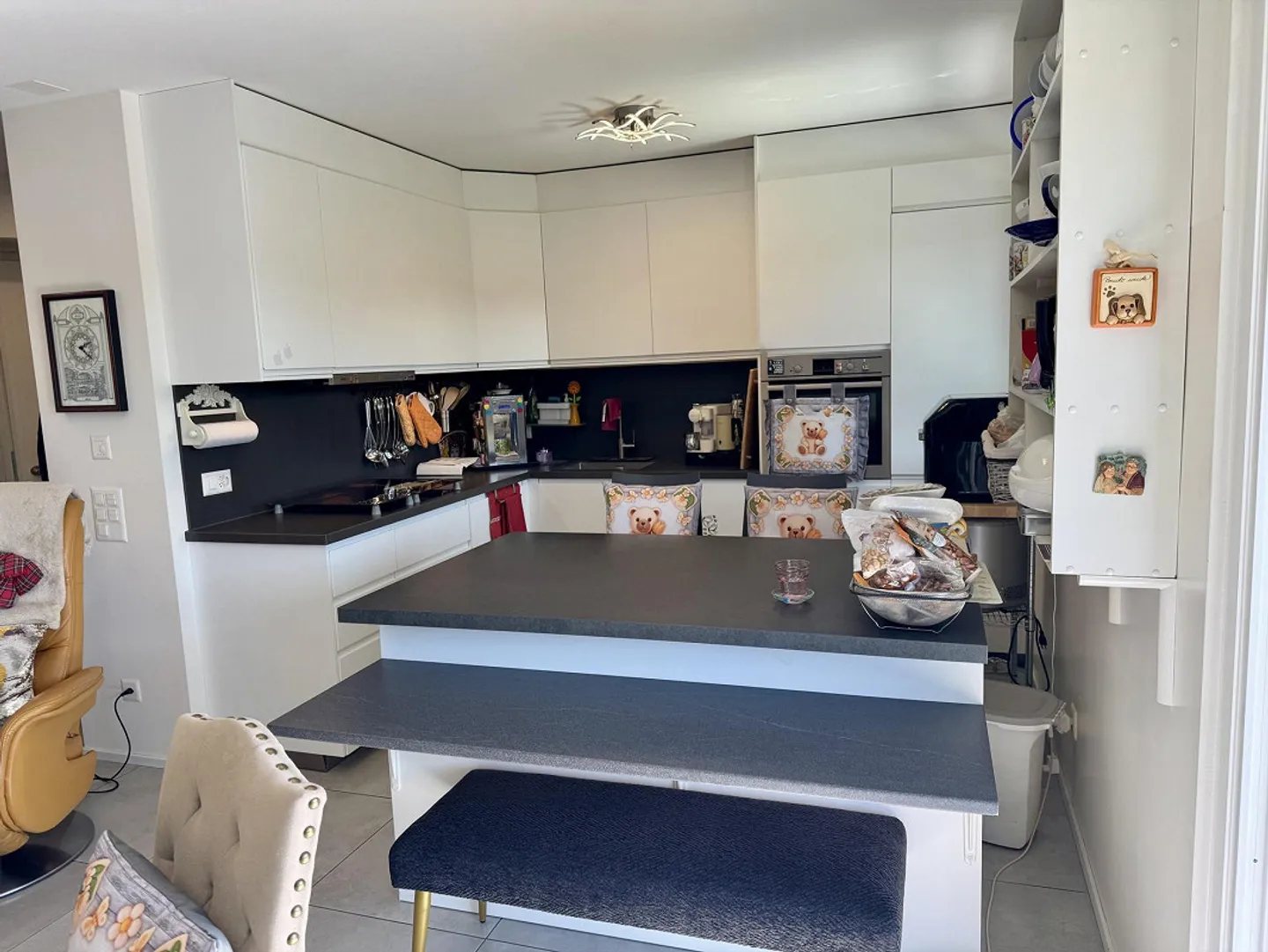 Modern 4.5 rooms with large private garden in Rancate - Photo 24 of 25