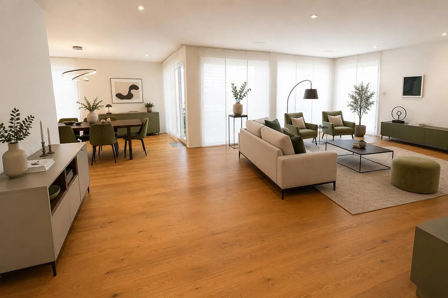 Generous, modern 5.5 room terrace apartment on Breite - Photo 3 of 10