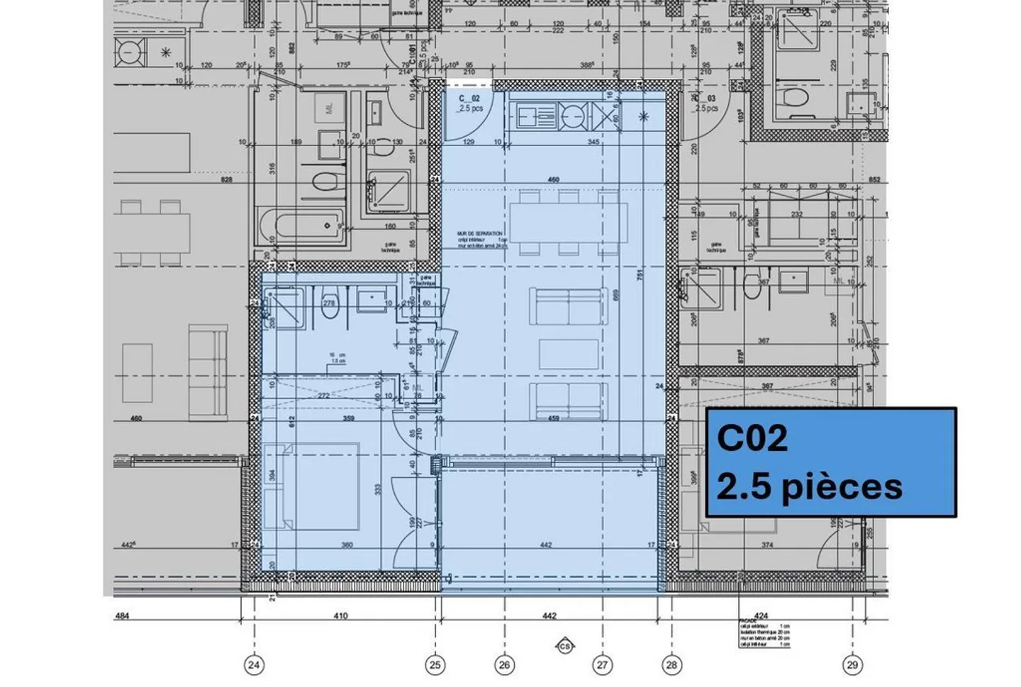 Apartment for rent - Photo 2 of 8