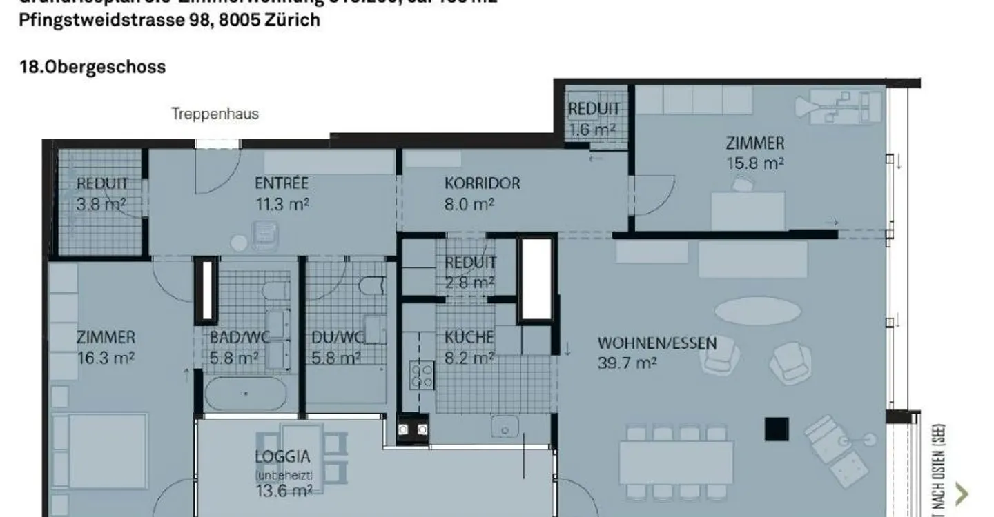Skyline Living in Zürich - Foto 13 von 13