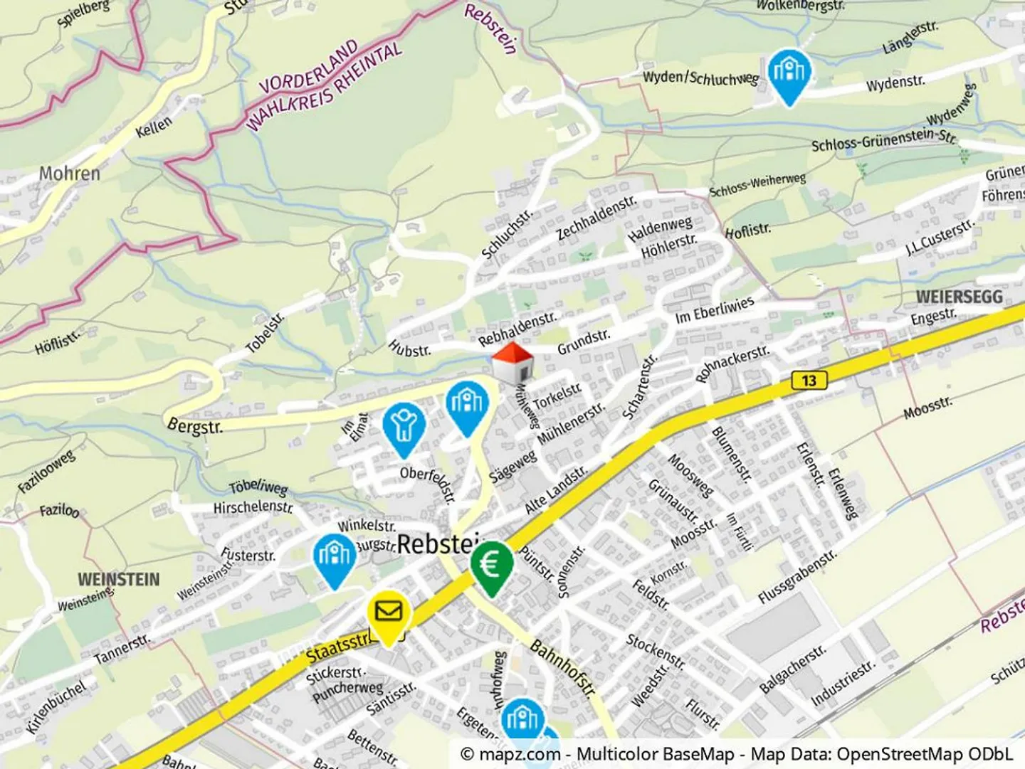 Charmantes Doppeleinfamilienhaus in Rebstein - Foto 12 von 13