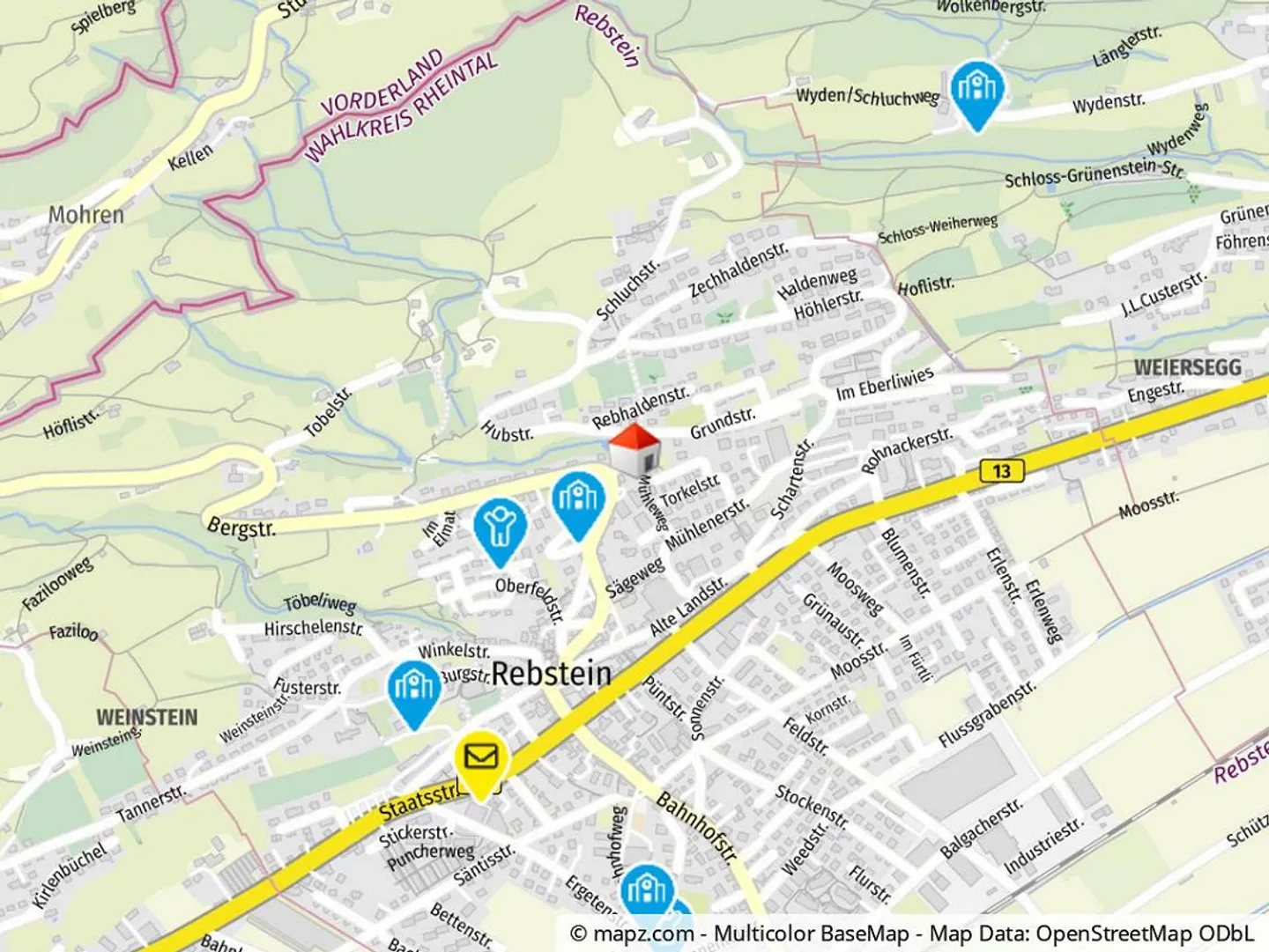 Charmantes Doppeleinfamilienhaus in Rebstein - Foto 13 von 13
