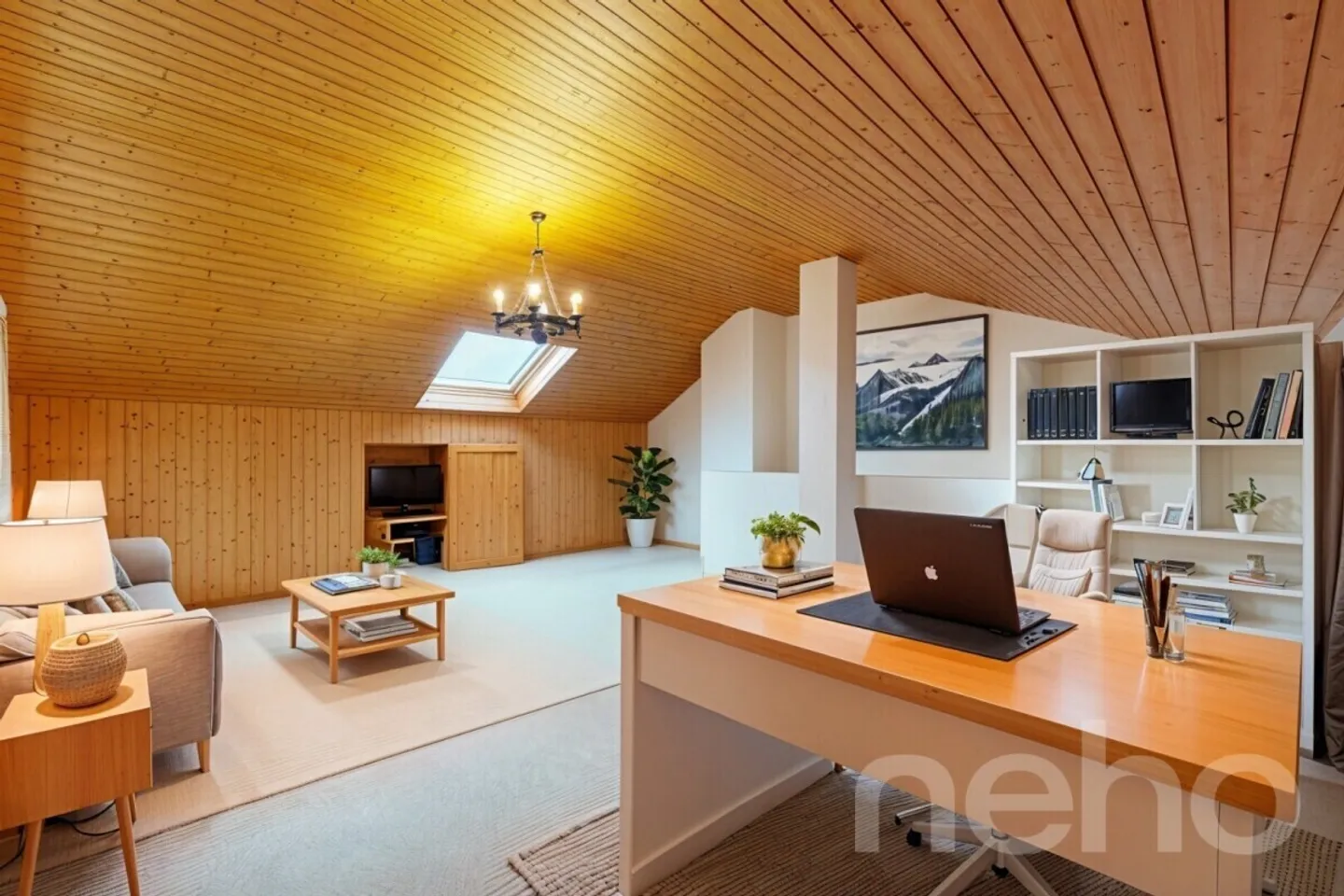 Family villa with modular layout and panoramic view of the lake and the Alps - Photo 7 of 13