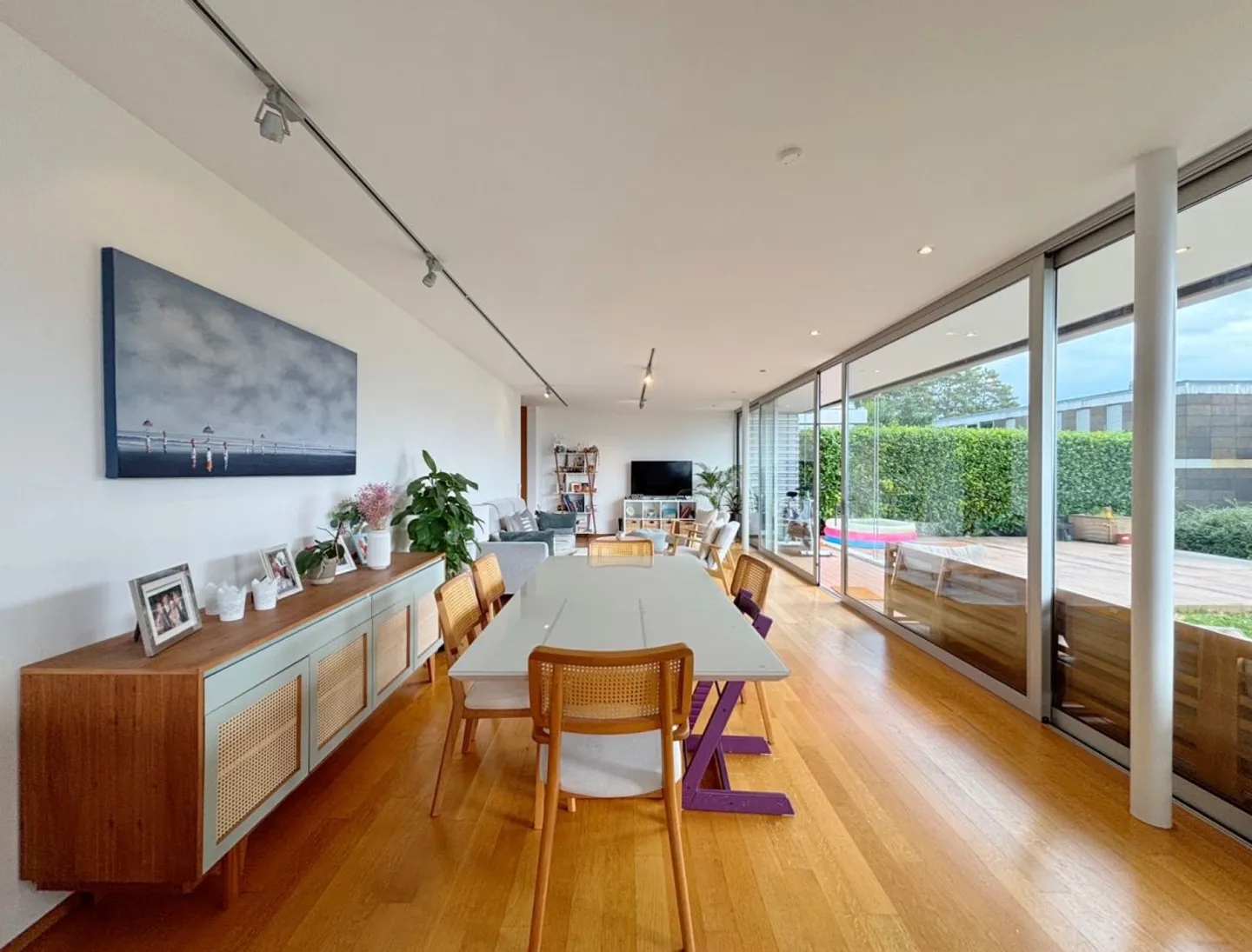 Appartement moderne de 5,5 pièces au rez-de-chaussée avec jardin et vue sur le lac à Vevey - Photo 1 sur 13