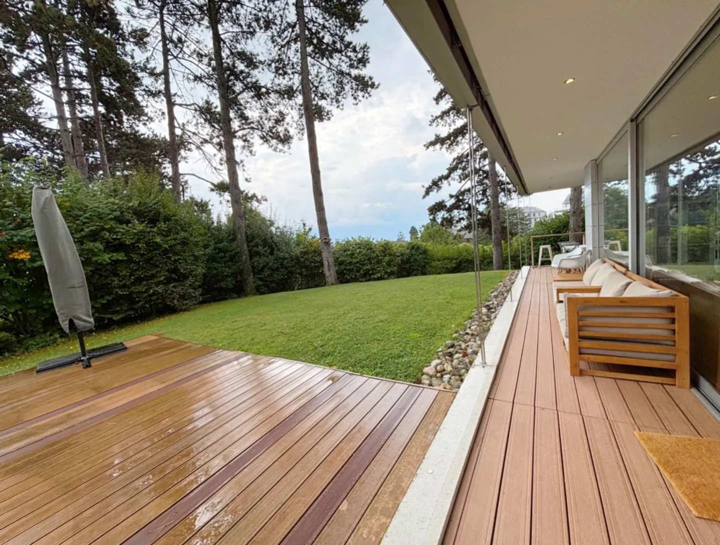 Appartement moderne de 5,5 pièces au rez-de-chaussée avec jardin et vue sur le lac à Vevey - Photo 11 sur 13