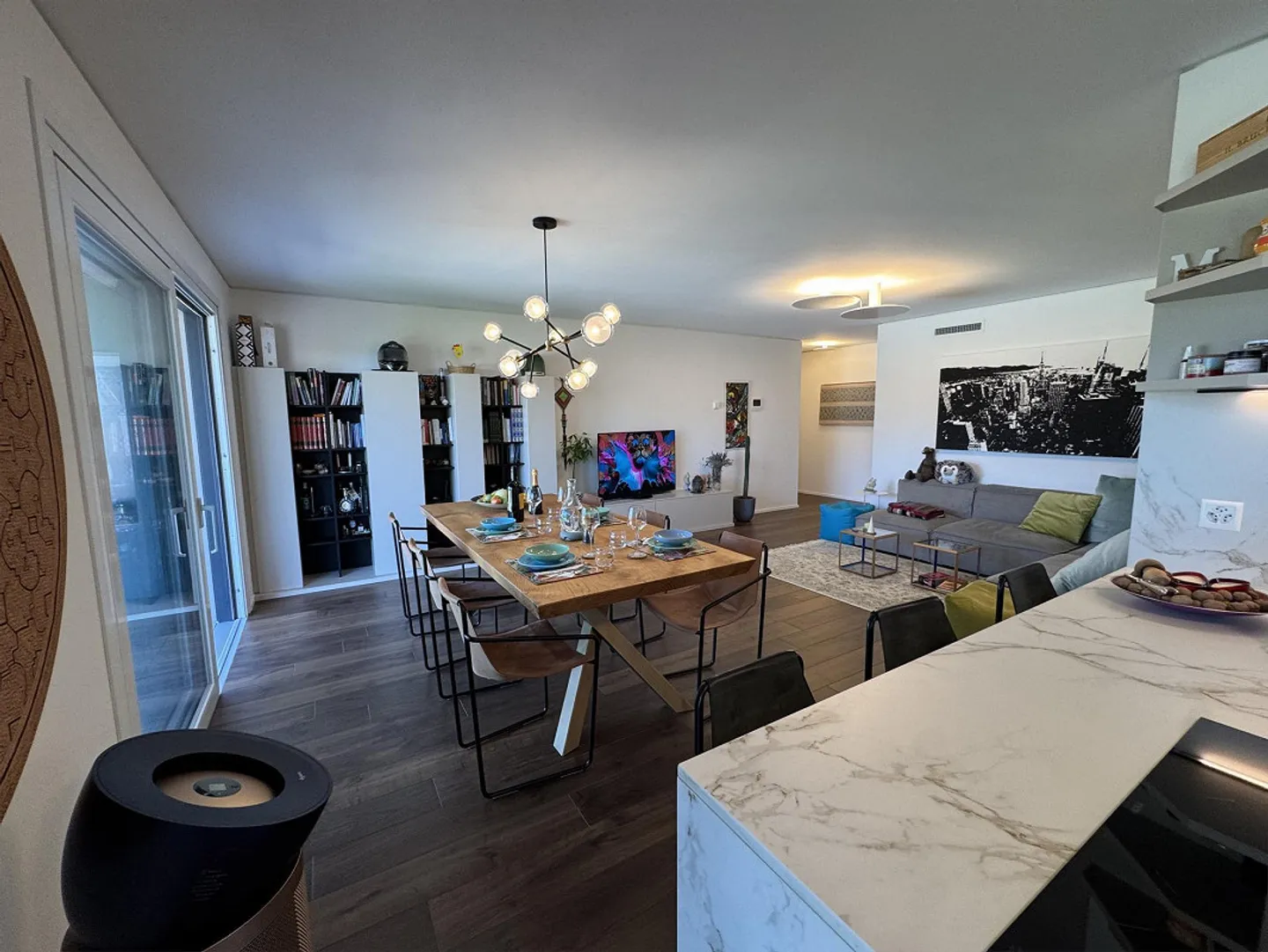 Novazzano – Penthouse moderne avec terrasses panoramiques et finitions - Photo 8 sur 11