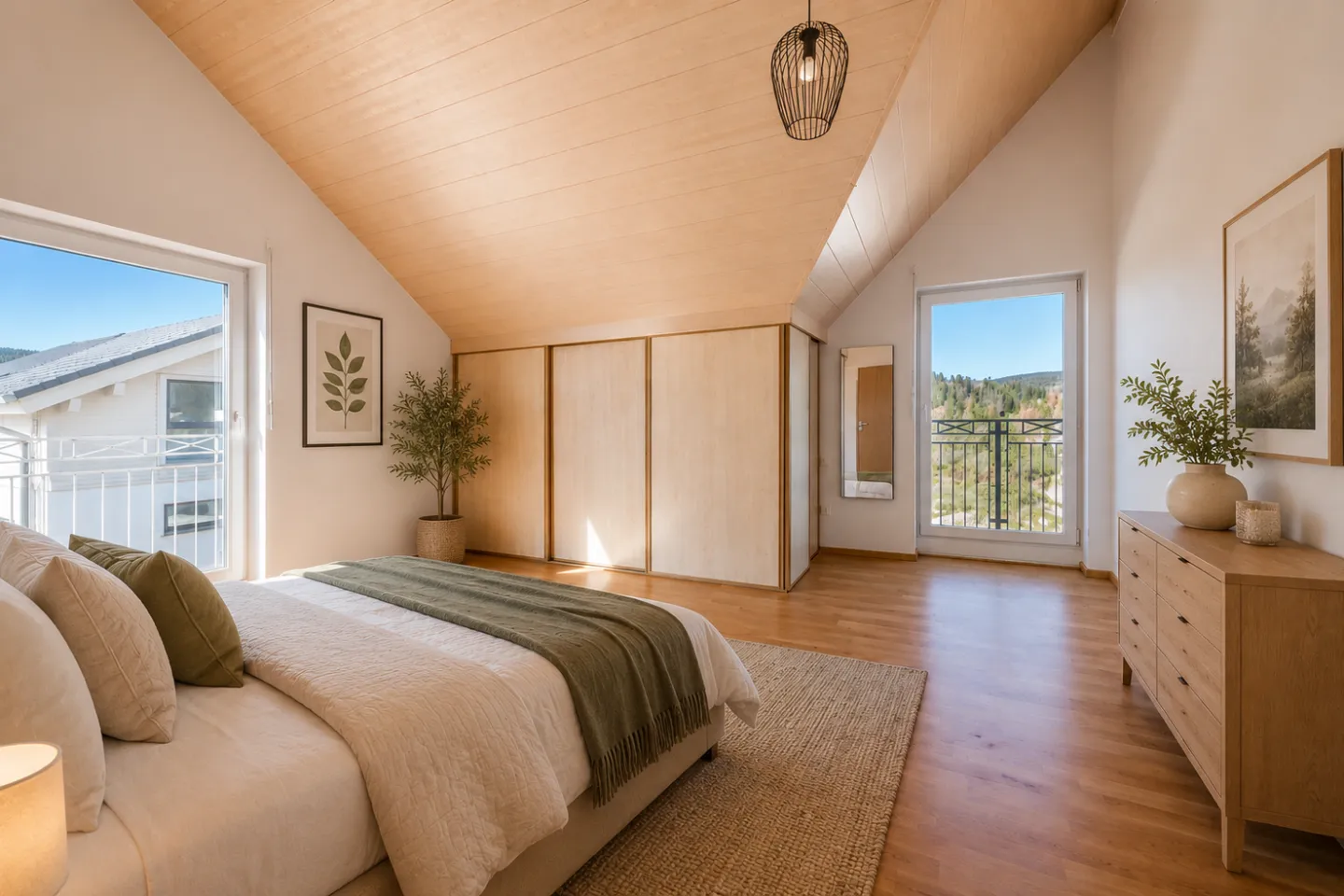 Zeitgenössische Villa mit 5,5 Zimmern, Blick auf den Jouxsee - Le Pont - Foto 5 von 10