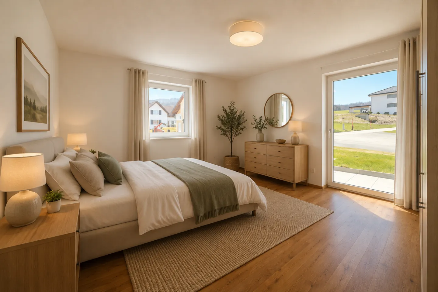 Zeitgenössische Villa mit 5,5 Zimmern, Blick auf den Jouxsee - Le Pont - Foto 7 von 10