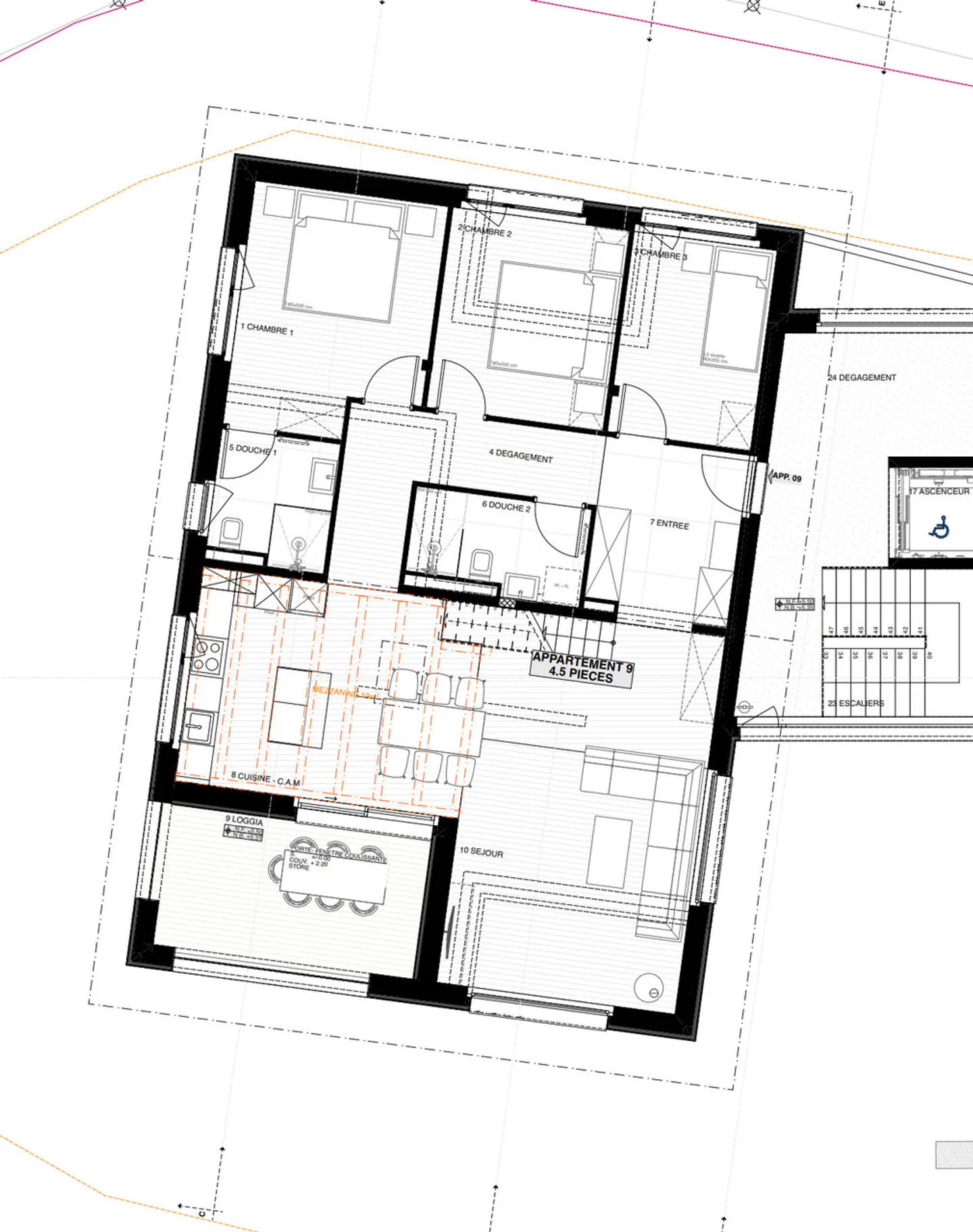 Penthouse mieten - Foto 2 von 2