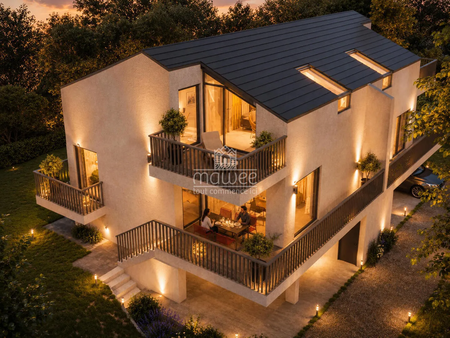 Moderne Villa in Aproz - Foto 3 von 9