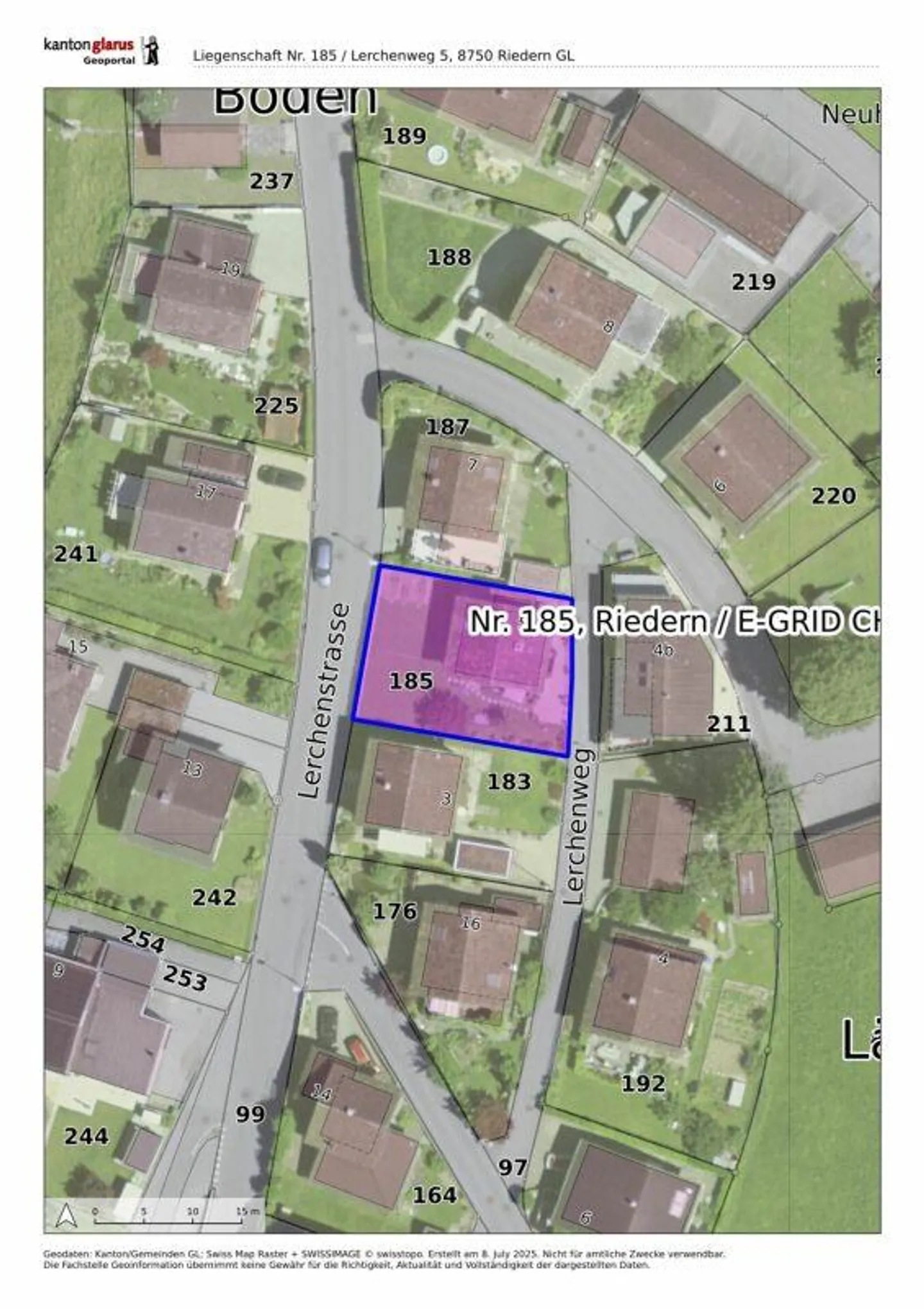Casa unifamiliare indipendente con grande giardino e dintorni a Riedern GL - Foto 16 di 16