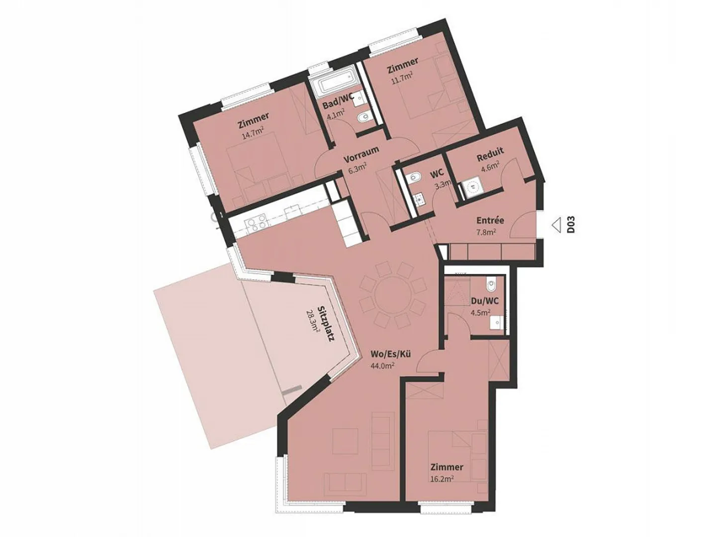 Premier appartement dans le nouveau bâtiment Bünda Eck D (D03) - Photo 10 sur 10