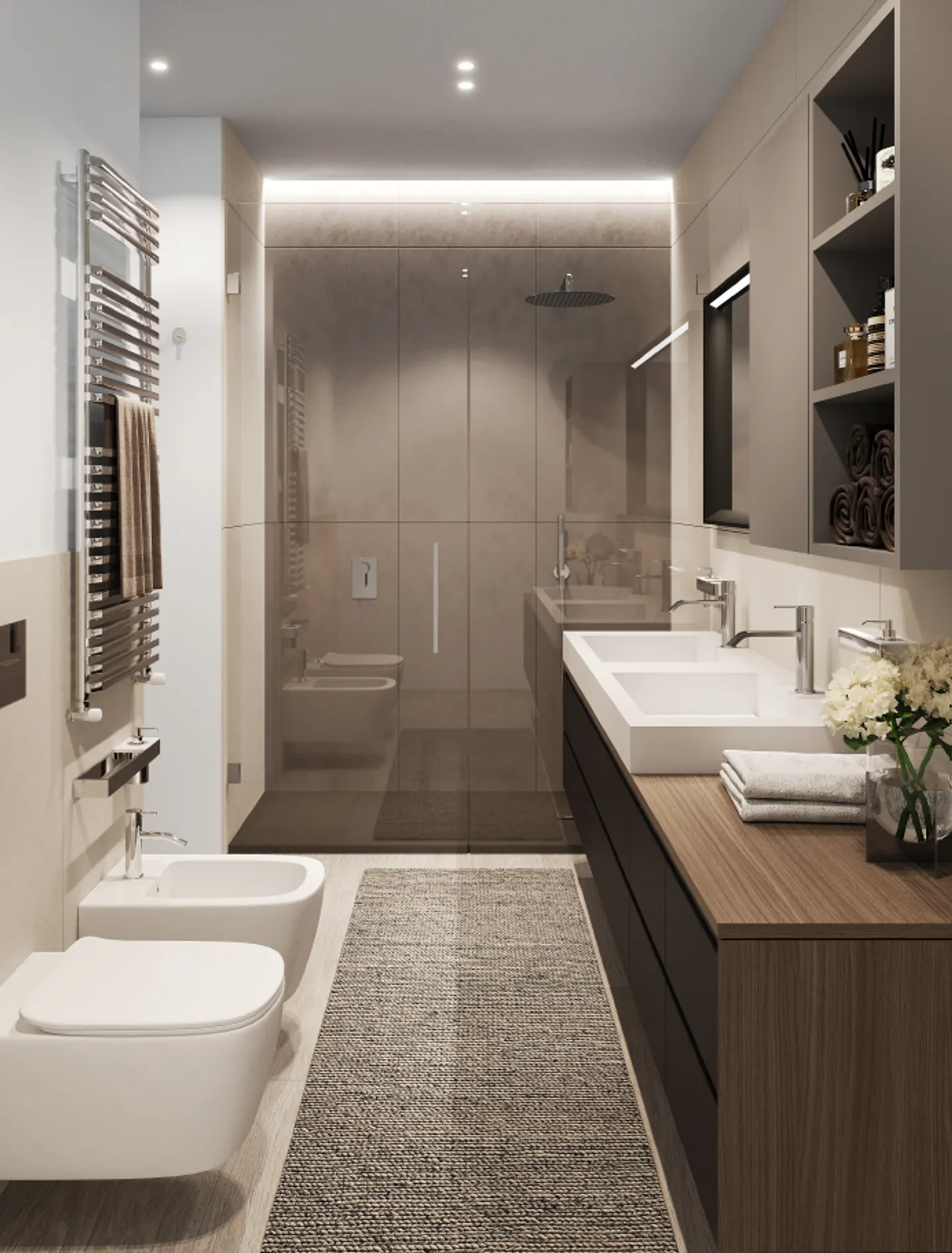 3.5 Room Apartment with Garden and Terrace – Residenza Foresta, Lugano - Photo 3 of 10