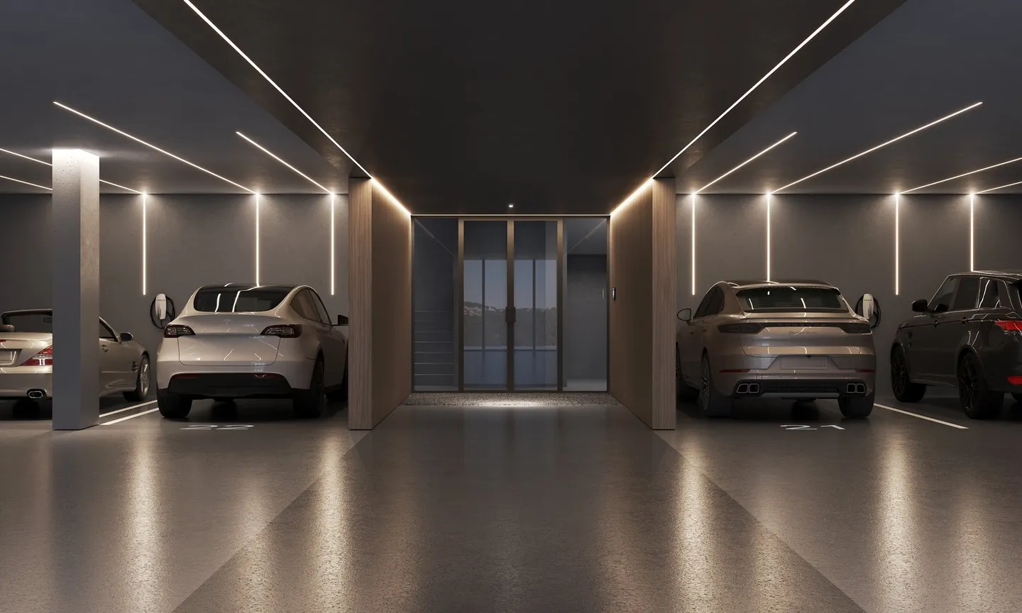 3.5 Room Apartment with Garden and Terrace – Residenza Foresta, Lugano - Photo 4 of 10