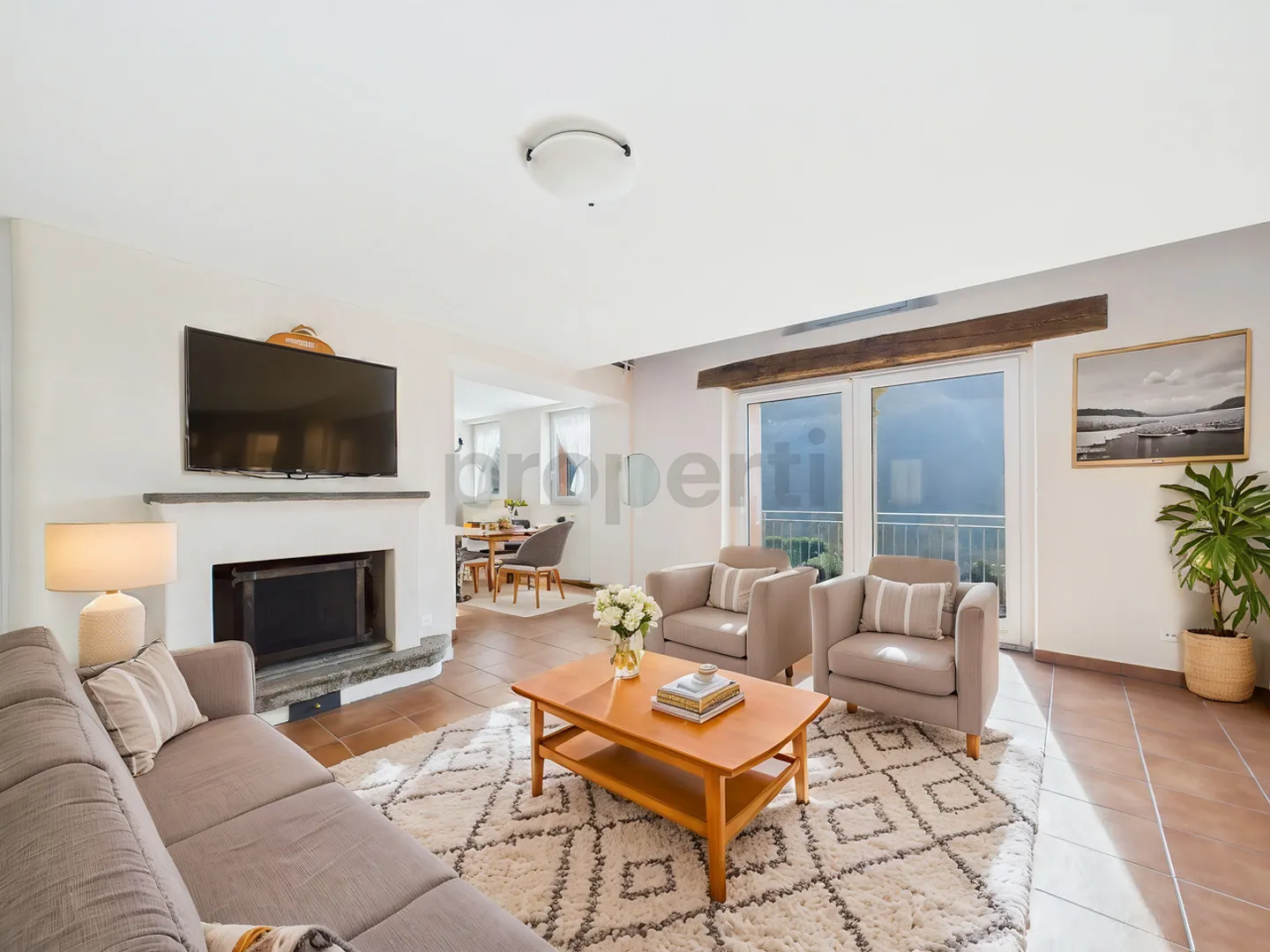 Splendida villa unifamiliare con vista panoramica a Purasca, Canton Ticino - Foto 2 di 13