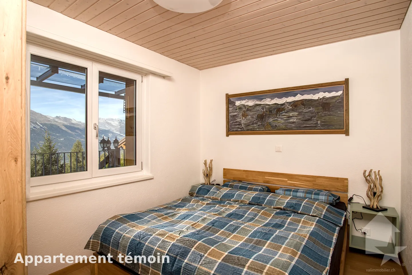 Schöne 4,5-Zimmer-Wohnung im Erdgeschoss eines Chalets - Foto 5 von 21