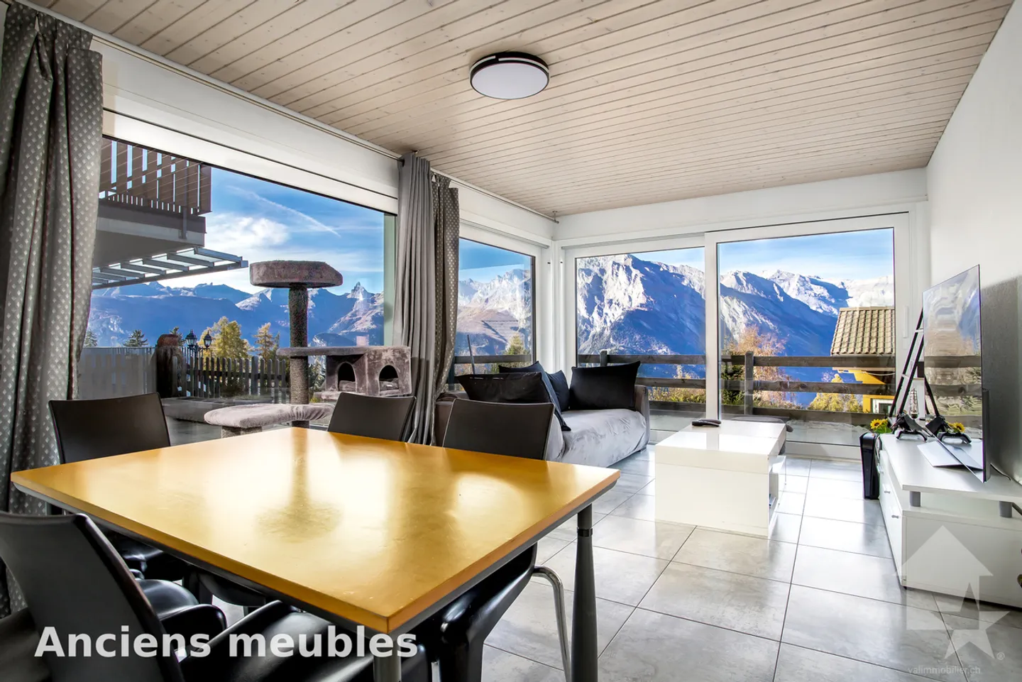 Schöne 4,5-Zimmer-Wohnung im Erdgeschoss eines Chalets - Foto 13 von 21