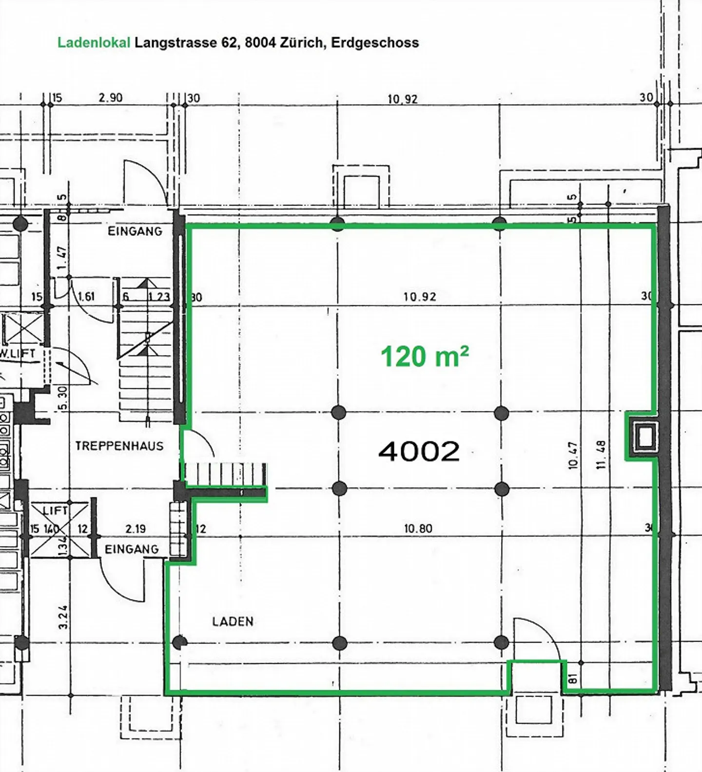 Espace de vente sur Langstrasse - Photo 2 sur 2
