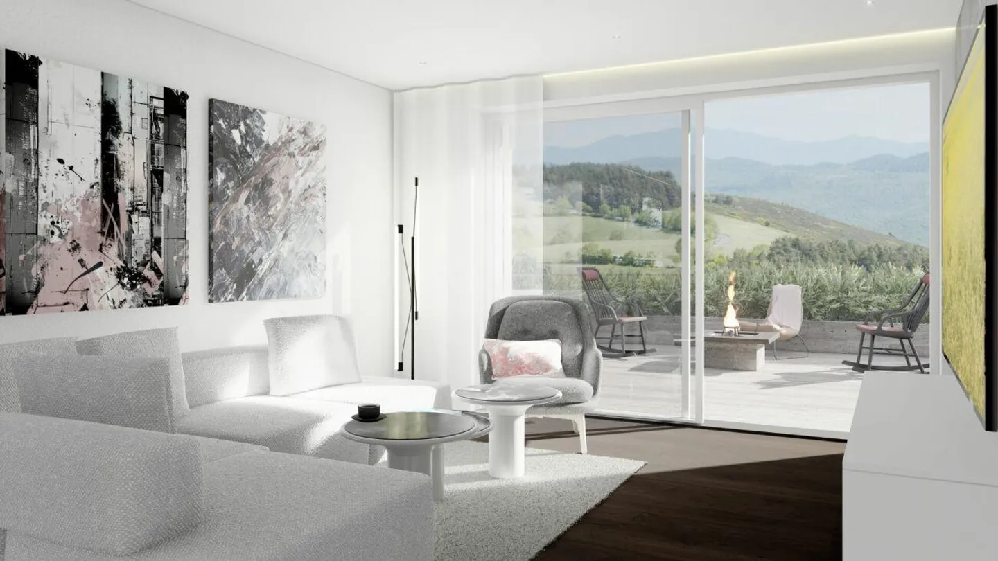 Penthouse apartment with 115 m² terrace & panoramic view - Photo 3 of 5