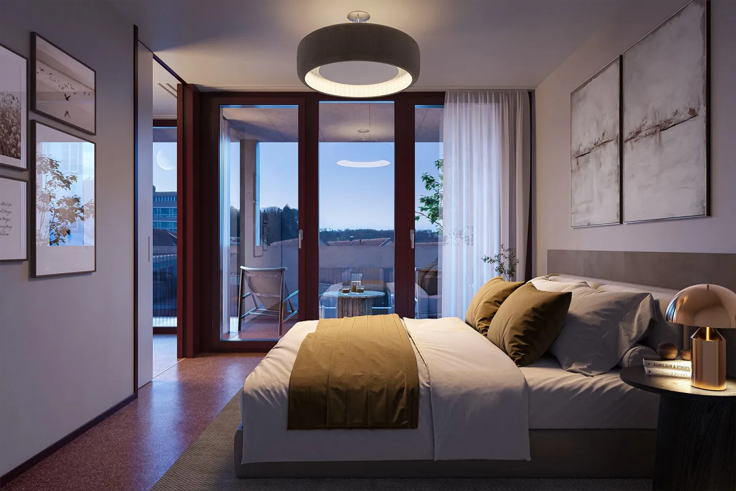 Moderne 2.5-Zimmer-Attika mit grosser Terrasse 24 m² – zentralste Lage - Foto 3 von 3