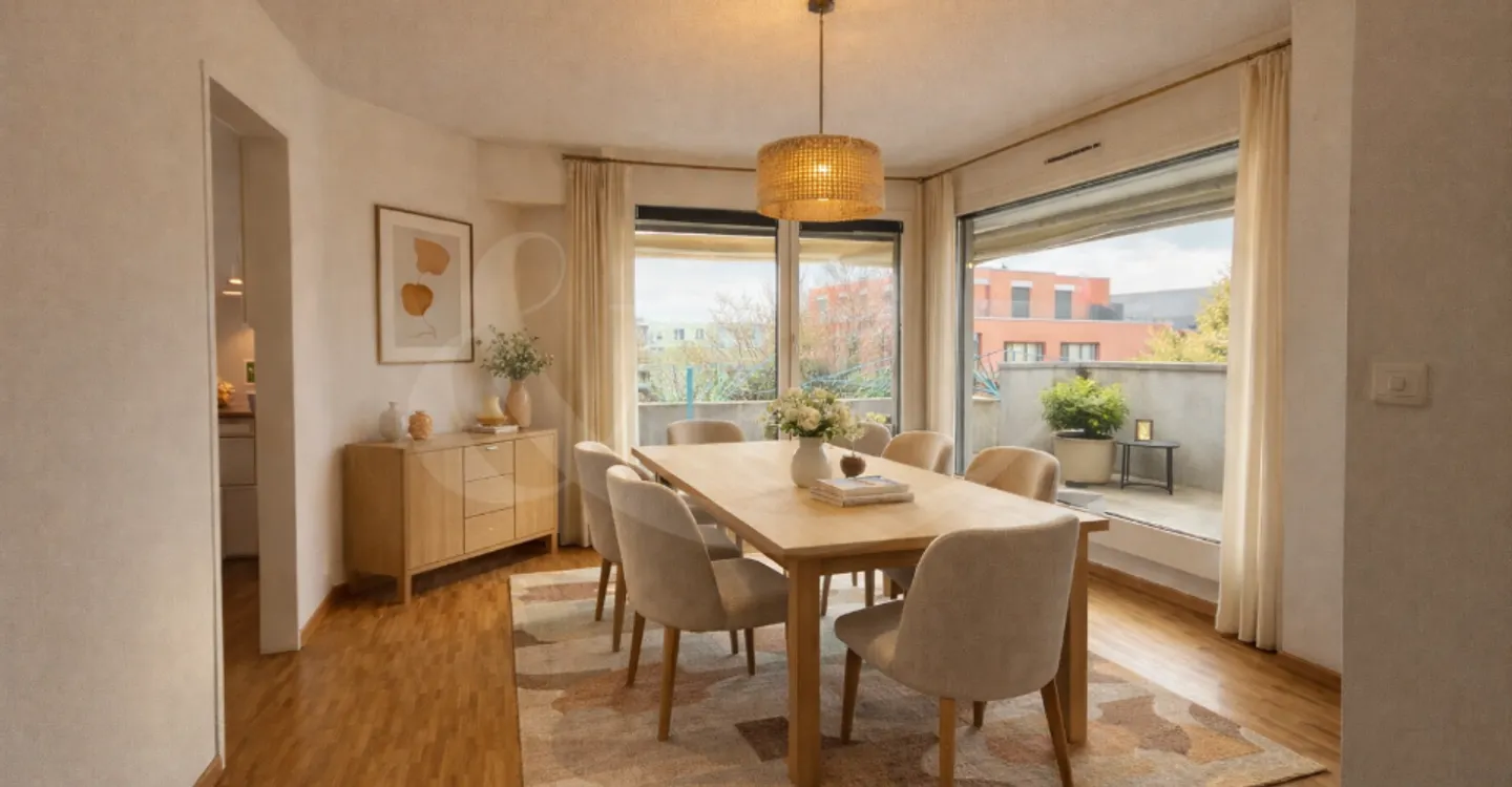 Exclusive penthouse occupying the entire floor with a large terrace in the heart of Perly - Photo 2 of 11