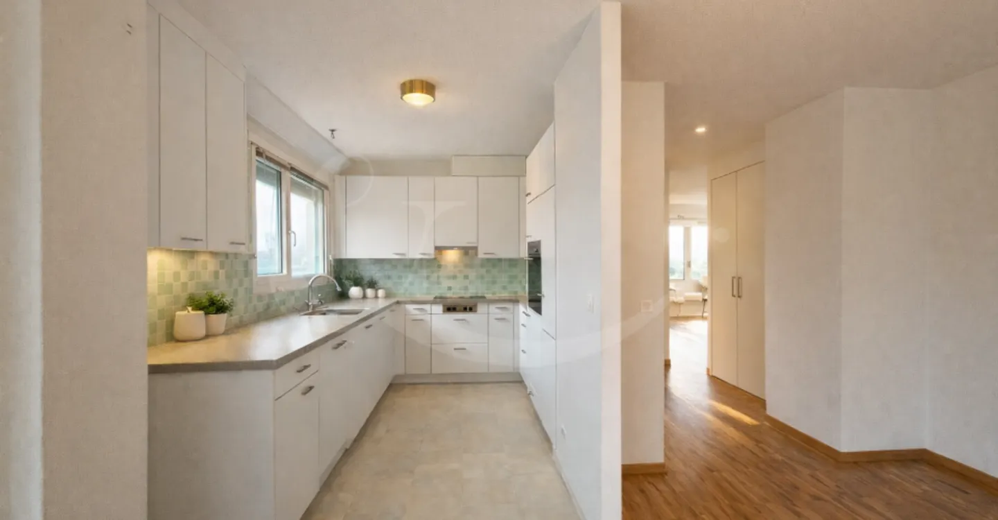 Exclusive penthouse occupying the entire floor with a large terrace in the heart of Perly - Photo 4 of 11