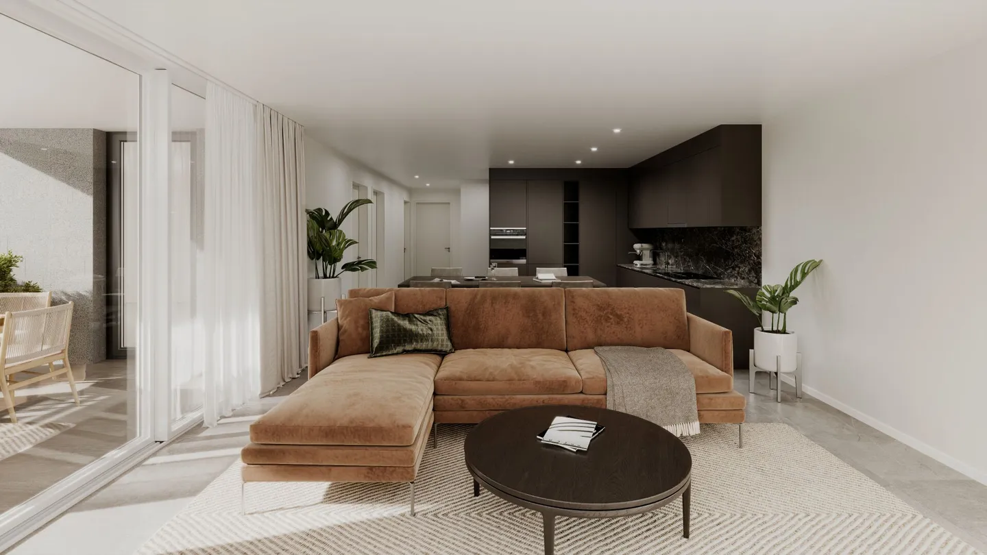 Wohnen am Altbach, exklusiver Neubau im Herzen von Kloten - Foto 6 von 8