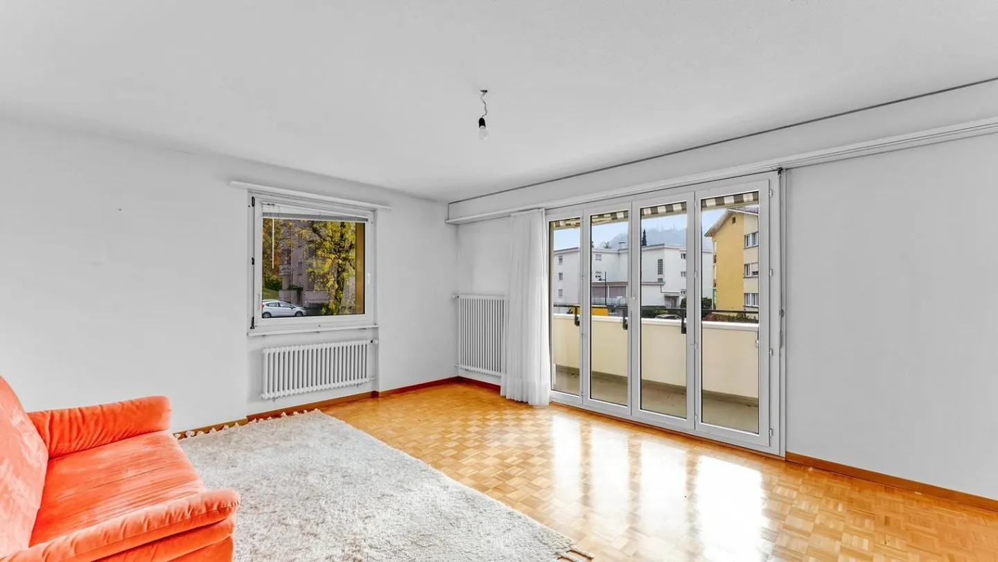 Helle 3-Zimmer-Wohnung in ruhiger Lage in Stansstad zu vermieten - Foto 2 von 13