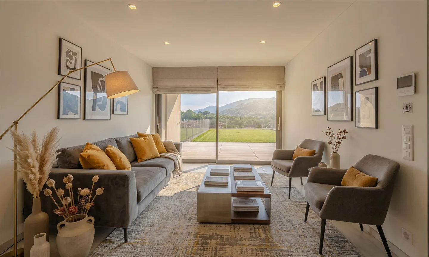 Appartement moderne et spacieux de 2,5 pièces avec jardin privé à Ponte Capriasca - Photo 3 sur 10