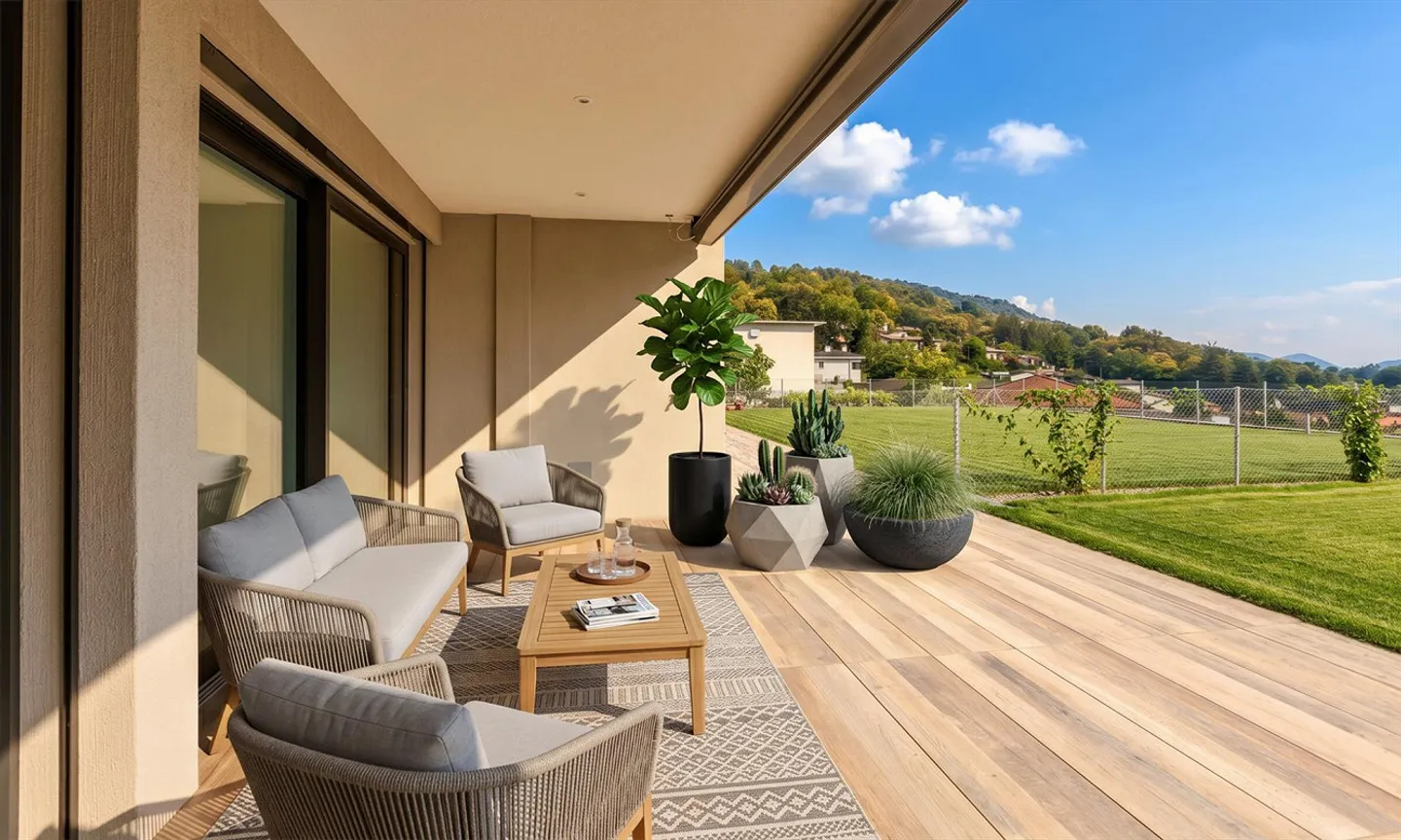 Appartement moderne et spacieux de 2,5 pièces avec jardin privé à Ponte Capriasca - Photo 6 sur 10