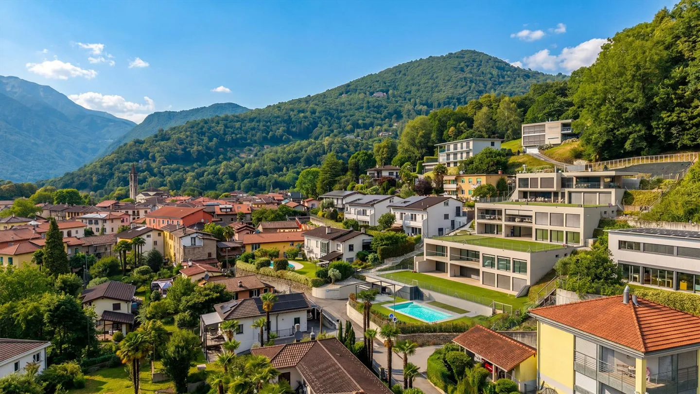 Appartement moderne et spacieux de 2,5 pièces avec jardin privé à Ponte Capriasca - Photo 9 sur 10