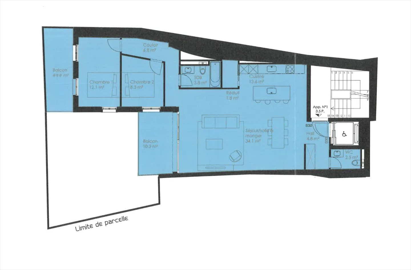 Appartamento 3.5 stanze - Foto 11 di 12