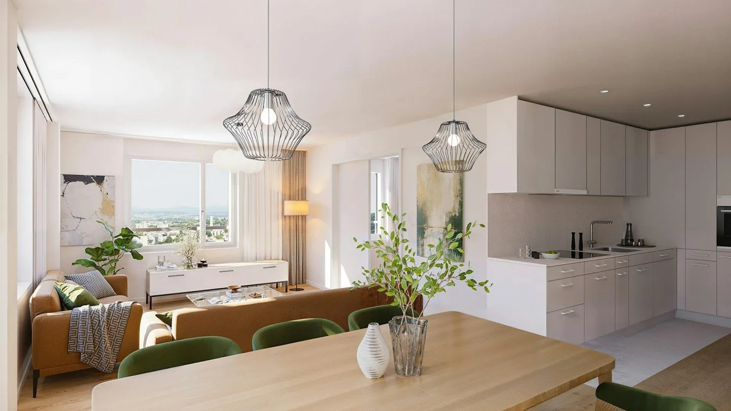 FIRST OCCUPANCY: Living in SKY Your new home in Stettbach - Photo 5 of 9