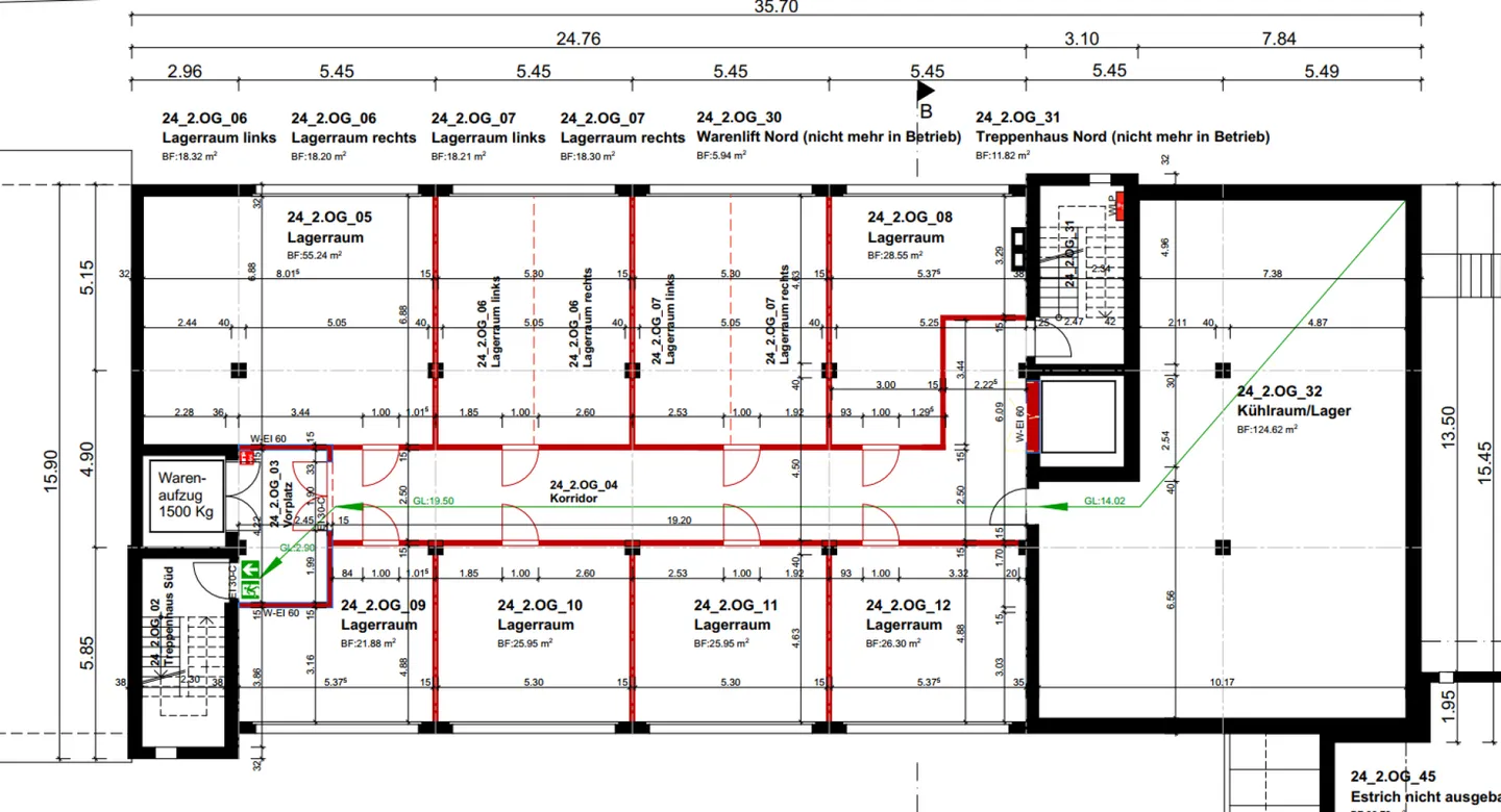 Gewerbe- / Lagerfläche 36m² in Zentrum von Interlaken - Foto 4 von 4